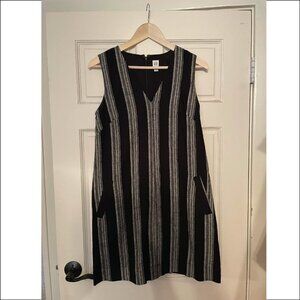 Gap Linen Striped Shift Dress